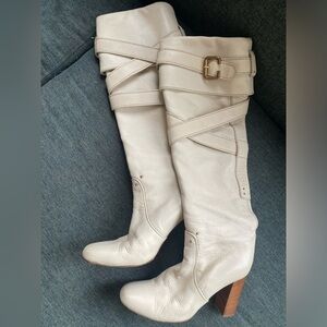 Chloe  Boots , tan Sz 39